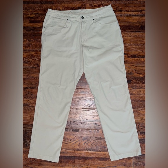 LULULEMON ABC Classic Pant in Silverstone Size 32W and 30L - Picture 7 of 14